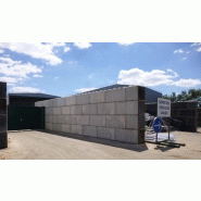 Élément béton pour protection et aménagement d’espaces