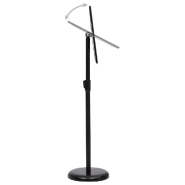 Vidaxl support d'affiche a3 sur pied noir alliage d'aluminium 51206_3