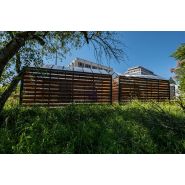 Abri vélos sécurisé en bois - Vision, modulable avec porte sécurisée et finitions personnalisables_3