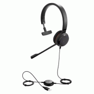 Jabra Evolve 20 Casque Avec fil Arceau Bureau/Centre d'appels USB Type-A Noir_3