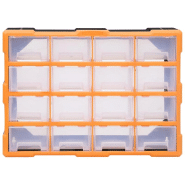 Vidaxl organisateur multi-tiroirs avec 16 tiroirs centraux 52x16x37 cm 149601_3