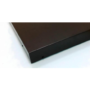 Enseigne en caisson aluminium - plateau dibond, impression UVI, finitions métalliques_3