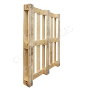 Palette standard mi lourde  -  1200 x 1000 - MLD - 3 semelles - 6/7 planches - Disponible en recyclée ou neuve_3