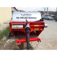 Épierreuse KAPLAN 175 type verger - TUTKUN - largeur 175 cm - profondeur max. 30 cm - déchargement hydraulique_3