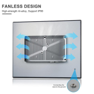 Panel PC industriel fanless 19 pouces SXGA - EVI-19SAC - 450 cd/m² - Contrast 1000:1 - Processeurs Intel Core i3/i5/i7_3