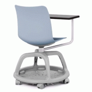 Learn - Chaises spéciales formation avec tablette écritoire, rangement intégré et coque 6 coloris pastel_3