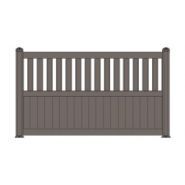 Clôture Sautet - Maine Clôtures - Semi-ajourée - Forme droite, bombée ou incurvée - Garantie 5 ans_3