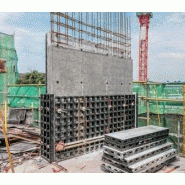 Coffrage léger pour voile vertical - hauteur jusqu'à 5,40 m - épaisseur de 15 à 40 cm - pression max 50 kN/m²_3