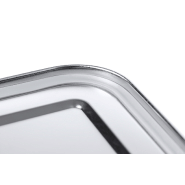 Boîte à lunch - acier inoxydable recyclé - 750 ml - corps coloré et couvercle contrasté_3