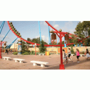 Banquette urbaine TOLEDO en béton blanc granite 200 cm_3