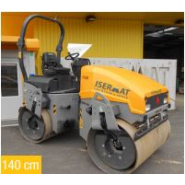 Compacteur tandem vibrant 100 à 140 cm, utilisé pour le compactage d'enrobés ou de sous couches : sable, gravier... - disponible en location_3