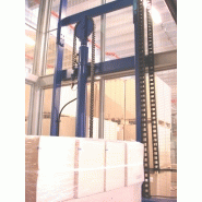 Plateforme élévatrice à colonne pour charges jusqu'à 300 daN