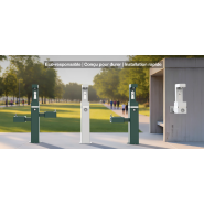 Fontaine potable extérieure autonome - Remplisseur de bouteilles Oasis - Sans électricité_3