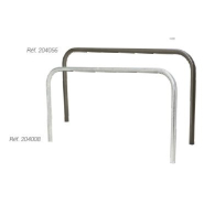 Arceau urbain simple de ville - tube diamètre 60mm - 3 longueurs - scellement direct ou sur platines_3