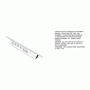 Bureau de Direction Mito réglable en hauteur - MDD - 219, Droite, Sycomore foncé_3