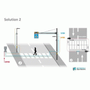 Système d'éclairage et de signalisation interactif pour passages piétons._3