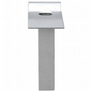 Vidaxl portail en maille de jardin acier galvanisé 400 x 200 cm gris 143379_3