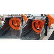 Pailleuse pour bottes carrées uniquement, compatible avec débit hydraulique élevé