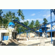 Concasseur industriel pour pierre dure avec moteur 185kW