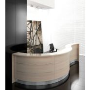Banque  d'accueil moderne et fonctionnelle  pour un espace professionnel accueillant_3