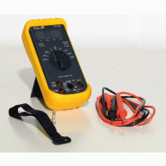 FI125 - Multimètre numérique portable RMS 3 200 points - Mesure tension, résistance, courant - Protection 600V CAT III_3