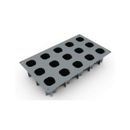 Poire - Moule en silicone Gourmand Horeca Pavoni Italia - 15 empreintes_3