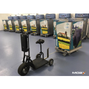 Trottinette industrielle électrique sur-mesure MOBX-H - vitesse maîtrisée, traction jusqu'à 400kg, autonomie jusqu'à 35km_3