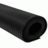 Vidaxl tapis en caoutchouc antidérapant 5 x 1 m modèle à nervure 141171_3