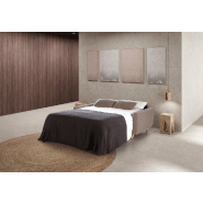 Canapé convertible express CONCA 160x190 cm - tissu personnalisable - matelas épaisseur 13 cm_3