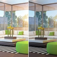 Film solaire pour double vitrage SOL69-AXAL - anti chaleur avec rejet solaire 69% et effet miroir_3