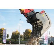 Série SB - Godets cribleurs VTNEurope - 4 modèles pour pelleteuses de 13 à 50 tonnes - kit grilles interchangeables_3