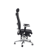 Siège anti mal de dos - Très haut dossier 70cm - 670qins spécial bsf - Système d'assise 3D® et repose-tête réglable_3