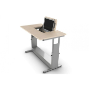 Table informatique à écran rabattable pour sécuriser l'équipement informatique - DATA_3
