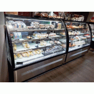 Vitrine réfrigérée sur base 277 litres | Tefcold - LPD1500C/BLACK_3