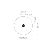 Parcours sportif pour enfants - Slackline platform HAGS réf 8098848 - 3 longueurs et 3 couleurs disponibles_3