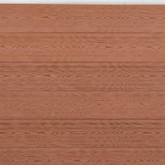 Vidaxl ensemble de panneaux de clôture marron 699x186 cm wpc 3211832_3