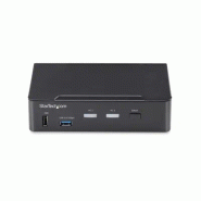 Switch KVM DisplayPort 2 Ports, 4K 60 Hz, DP 1.2, Gestion EDID, Hub USB 3.0 2 Ports, 4 Ports USB HID_3