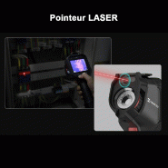 Caméra thermique portable HIKMICRO M11 - 192 x 144 px, -20°C à +550°C, écran tactile 3.5'', 25 Hz, pointeur laser, WiFi_3