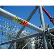 Système d'échafaudage multidirectionnel Multiceta - Ceta - acier galvanisé - diamètre du tube 48,3 mm - modularité jusqu'à 300 cm_3