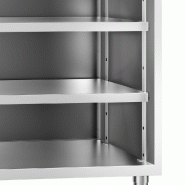 Table de préparation cocktail inox - 800 x 600 mm - 3 étagères_3