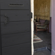 Peinture bois extérieur noir ombré velours 0.125 L - Couleurs d'ici® V33, ultra-couvrante et résistante 10 ans_3