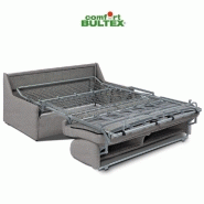 Canapé convertible COMPACTO express - Matelas 120cm comfort BULTEX® Néo gris silex - Gain de place et ouverture facile_3