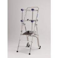 Profort garde-corps repliable - Plateforme de travail en aluminium Tubesca - Hauteur d'accès de 2,70m à 3,16m_3