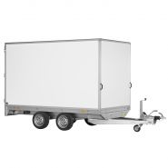 PS1520 - Remorque fourgon en bois Saris - 2000 kg - Double essieu - Freinée_3