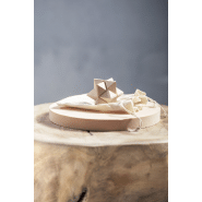 Puzzle magique en bois - Avec pochette en coton et fermeture à cordon - Couleur naturelle - 42g_3