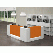 Banque d'accueil d'angle Z2 - Officity - 225, Orange_3