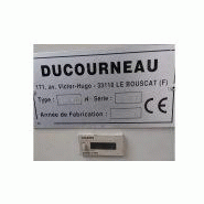 Équipement industriel : boucheuse tête bois d'occasion Ducourneau