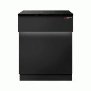 Comptoir caisse TORONTO - L600 mm - Plan de travail en granit Noir - P900_3