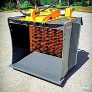 Godet cribleur Série VPV - Modèles à essieux verticaux pour pelles hydrauliques 14 à 24 tonnes - Viper Metal_3