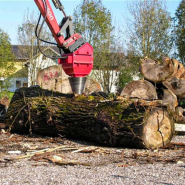 Fendeuse à vis M3 6.2S LASCO - 3 moteurs Parker, pelle 7T, cône 40 cm_3